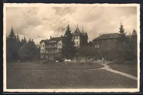 AK Oberhof i. Thür., Parkhotel Wünscher