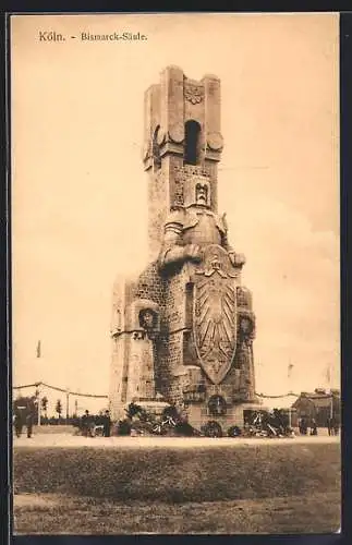 AK Köln-Marienburg, Bismarck-Säule