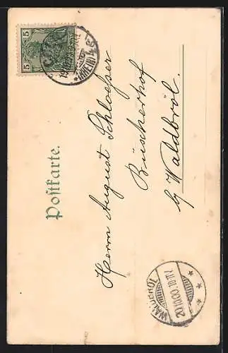 AK Köln, Bismarck-Denkmal