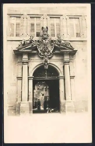 Foto-AK Trier, Altstadt-Portal