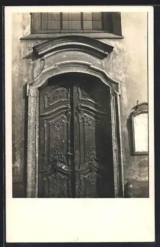 Foto-AK Trier, Altstadt-Portal