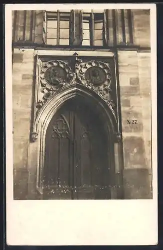 Foto-AK Trier, Altstadt-Portal