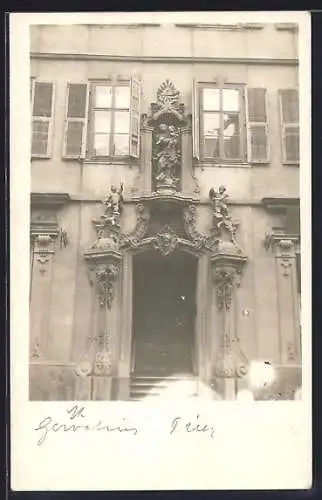 Foto-AK Trier, Altstadt-Portal