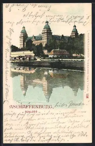 AK Aschaffenburg, Blick aufs Schloss