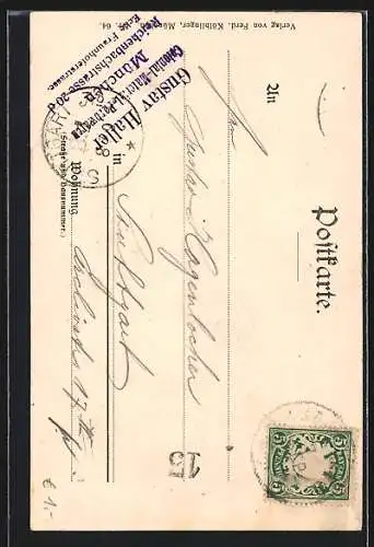 AK München, Viktualienmarkt