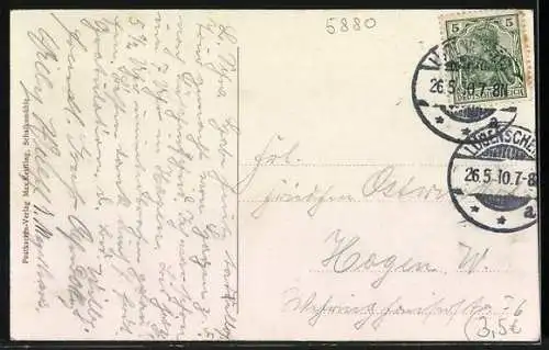 AK Lüdenscheid, Blick auf die Stadt