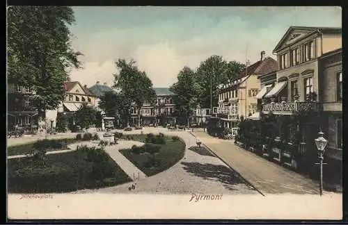 AK Pyrmont, Partie am Altenauplatz