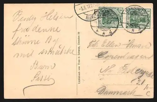 AK Sassnitz a. Rügen, Strandpartie