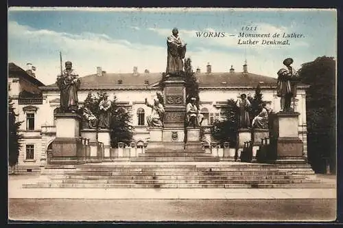 AK Worms, Monument de Luther
