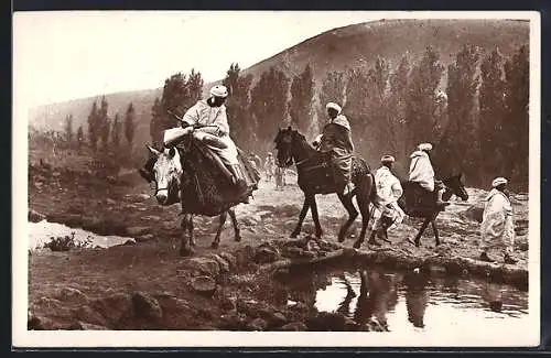 AK En route pour le souk