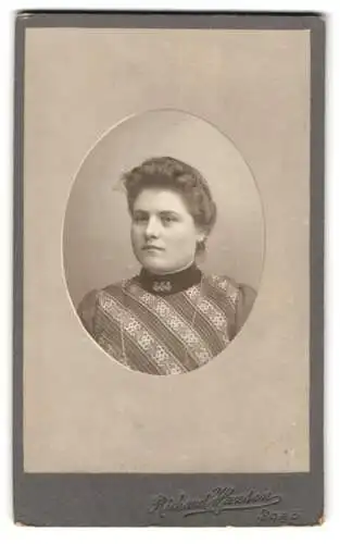Fotografie Richard Hansen, Sorø, Porträt einer jungen Frau