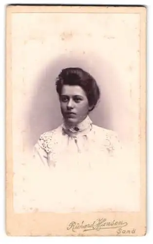 Fotografie Richard Hansen, Sorö, Porträt einer Frau