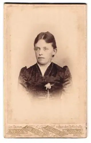 Fotografie Chr. Hansen, Schleswig, Am Damm 101, Porträt einer Dame