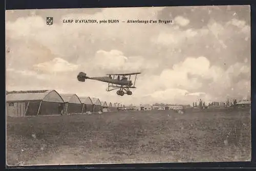 AK Atterissage d`un Bréguet, Flugzeug