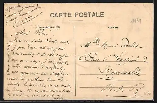 AK Le Biplan Van den Born, Flugzeug