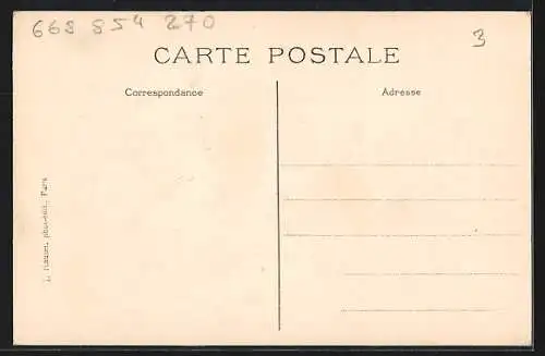 AK Monoplan Deperdussin piloté par Lieutenant Gourlez, Flugzeug