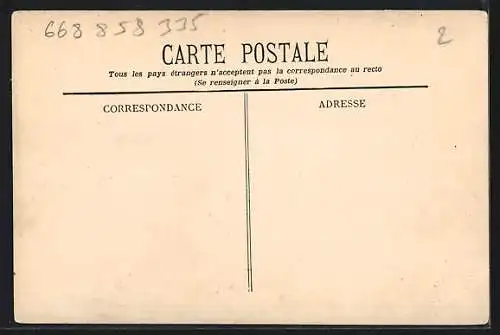 AK Capitaine Morot sur biplan H. Farman, Flugzeug