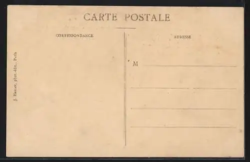 AK Le Monoplan Antoinette piloté par Hubert Latham, Flugzeug