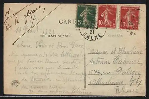 AK Bron /Rhône, Le Champ d`Aviation, Flughafen