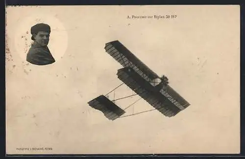 AK A. Profumo sur Biplan 50 HP, Flugzeug