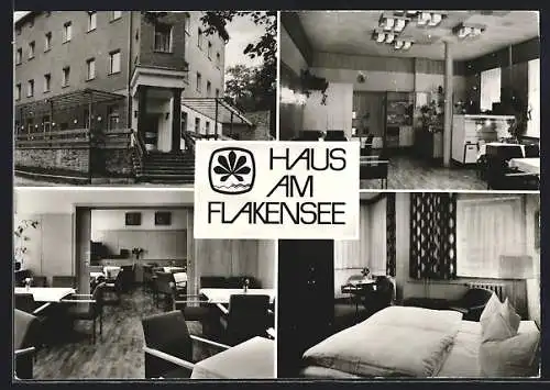 AK Woltersdorf / Mark, Ferien- und Schulungsheim der Handwerkskammer Haus am Flakensee