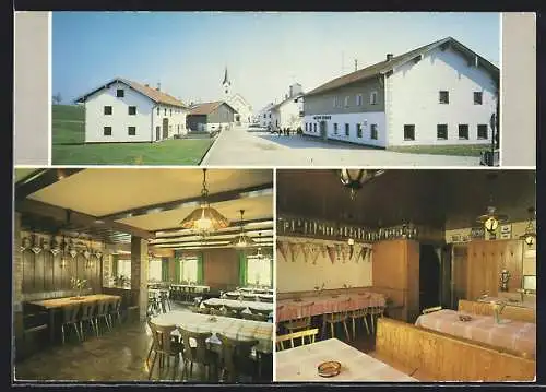 AK Erlbach /Altötting, Gasthof Erlbach, Bes. Franz und Maria Prostmeier