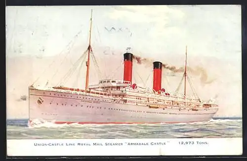 AK Union-Castle Line Royal Mail Steamer Armadale Castle