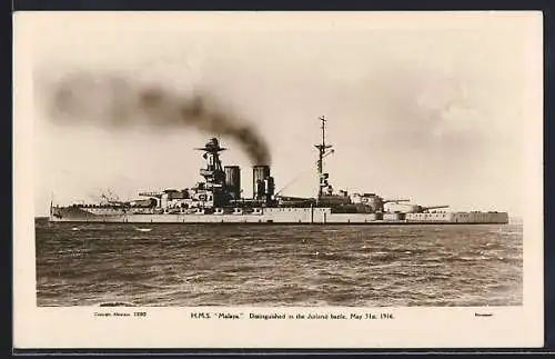 AK HMS Malaya in Fahrt