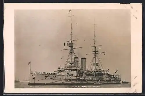 AK HMS Prince of Wales auf See