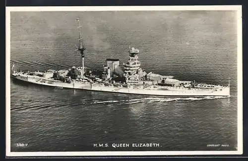 AK HMS Queen Elizabeth in Fahrt