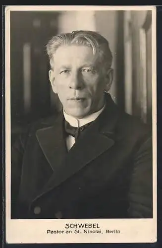 AK Berlin, Schwebel, Pastor an St. Nikolai