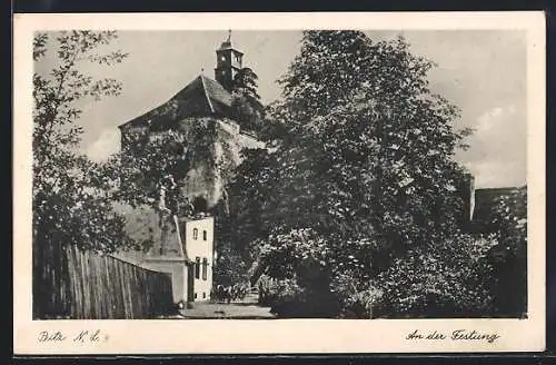 AK Peitz N. L., Partie an der Festung