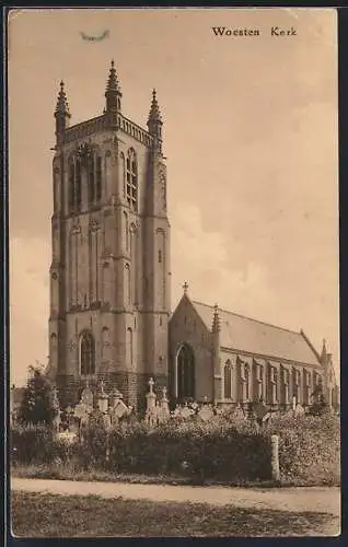 AK Woesten, Kerk