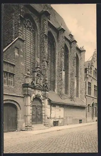 AK Antwerpen, St. Anna-kapel in de Keizerstraat, vroeger in gebruik door de laken-bewerkers