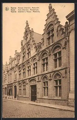 AK Ypres, Maison Diericks, Maternité