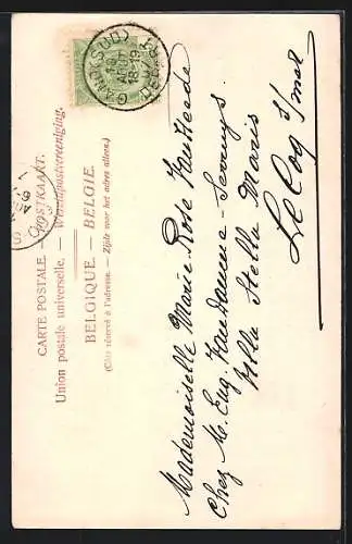 AK Gand, L`Eglise Ste Anne construite en 1853, Architecte Roelandt