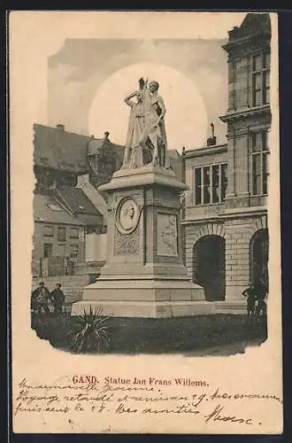 AK Gand, Statue Jan Frans Willems