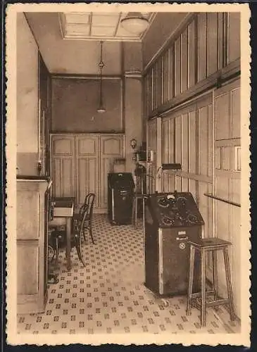 AK Louvain, Institut St. Raphael de Médicine physique, Hall de commande