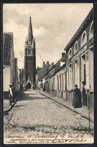 AK Oudenburg, Rue Sainte-Marie