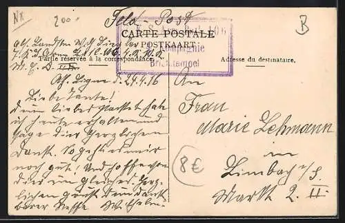 AK Ath, Place de la Gare