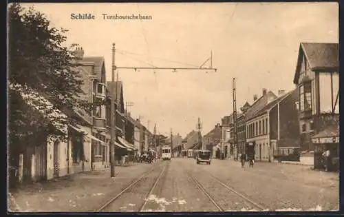 AK Schilde, Turnhoutschebaan, Strassenbahn