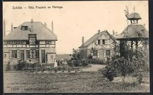 AK Schilde, Villa Fraulein en Hertoge