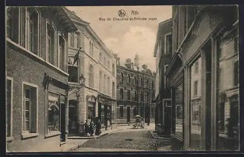 AK Ath, Rue du Chaudron et Athénée royal
