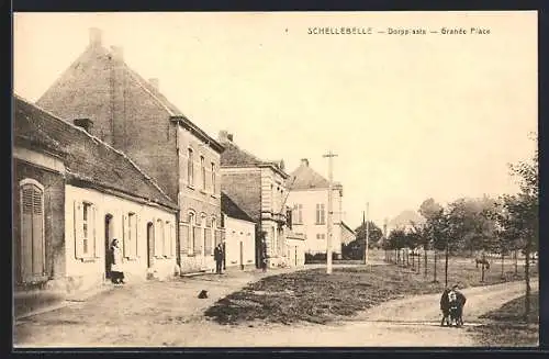 AK Schellebelle, Dorpplaats