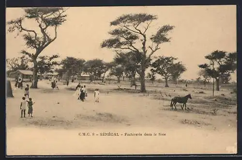 AK Sénégal, Factorerie dans le Sine
