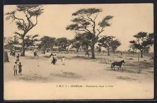 AK Sénégal, Factorerie dans le Sine