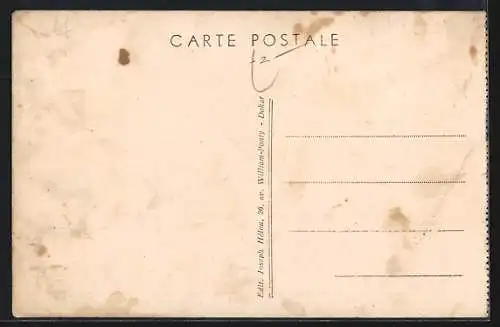 AK Dakar, Place Protet, Monument aux Morts