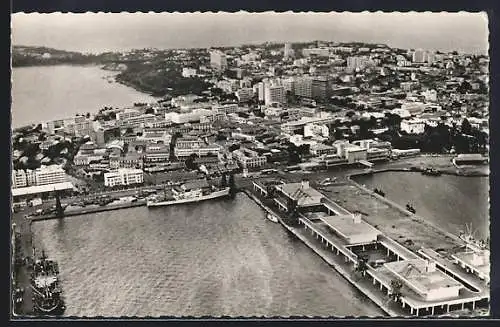 AK Dakar, Le Port, Vue sur la Presqu`ile