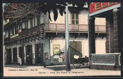AK Dakar, Hôtel des Postes et Télégraphes