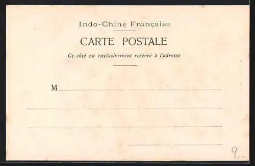 AK Hanoi /Tonkin, Arrivée à Hanoi de M. Beau, gouverneur général, Le Peloton d`escorte